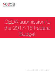 CEDA Committee for Economic Development of