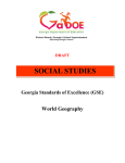 social studies - Georgia Standards