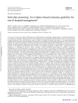 Salicylate poisoning: An evidence-based consensus guideline for