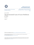 The Environmental Causes of Cancer Distribution in Syria
