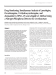 Drug Monitoring: Simultaneous Analysis of Lamotrigine