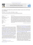 δ13C evidence that high primary productivity delayed recovery from