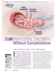 PREHOSPITAL CHILDBIRTH Without Complications
