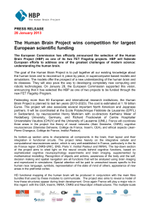 The Human Brain Project wins competition for largest
