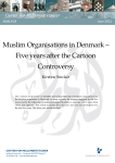Muslim Organisations in Denmark – Five years after the Cartoon