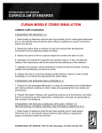 CURRICULUM STANDARDS CUBAN MISSILE CRISIS SIMULATION