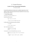 2011 Lecture 23: Ion Concentration Polarization