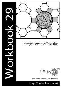 Integral Vector Theorems - Queen`s University Belfast