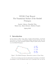 WXML Final Report: The Translation Surface of the Bothell Pentagon