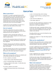 Gonorrhea - HealthLinkBC File #08a - Printer