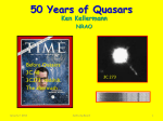 50 Years of Quasars