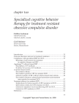 (Eds.), 2010. Treatment Resistant Anxiety Disorders