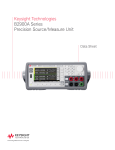 B2900A Series Precision Source/Measure Unit – Data