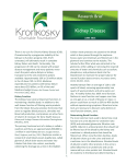 Kidney Disease - Kronkosky Charitable Foundation