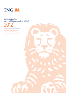 2012 Form 20-F ING Groep N.V.