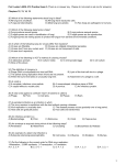 Practice Exam 3 - Montgomery College