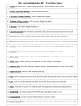 Plate Tectonics Study Guide