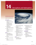 Atmosphere and Hydrosphere