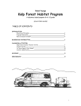 Kelp Forest Habitat Program - Marine Science