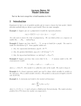 Lecture Notes 16