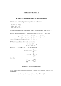 1. Write down, and simplify wherever possible