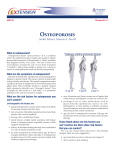 Osteoporosis - The University of Arizona Extension