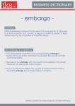 embargo - Teknoscienze