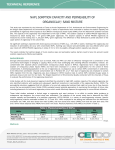 napl sorption capacity and permeability of organoclay/ sand mixture