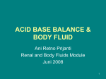 acid base balance - Website Staff UI