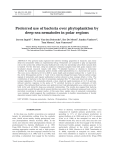 Preferred use of bacteria over phytoplankton by deep