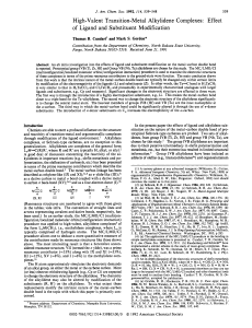 High-Valent Transition-Metal Alkylidene