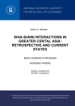 SHIA-SUNNI INTERACTIONS IN GREATER CENTAL ASIA