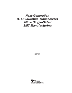 "Next-Generation BTL/Futurebus Transceivers Allow Single