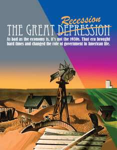 The Great Depression - National Conference of State Legislatures