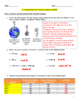 Worksheet # 1 ANSWER KEY