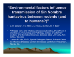 “Environmental factors influence transmission of Sin Nombre