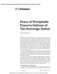 Peace of Westphalia: France`s Defense of the Sovereign Nation