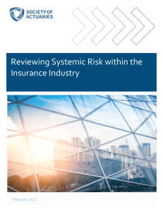 Reviewing Systemic Risk in the Insurance Industry