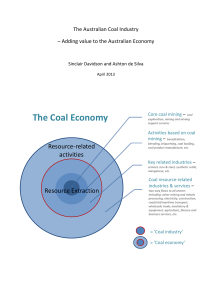 The Coal Economy - Minerals Council of Australia