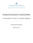 climate change in the courts