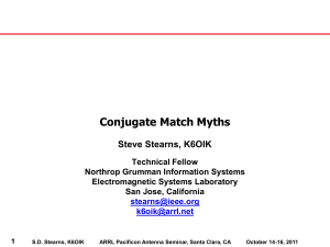 Conjugate Match Myths