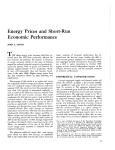 Energy Prices and Short-Run Economic Performance