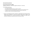 FREE-‐RESPONSE QUESTION Document