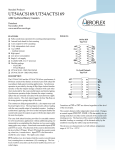 UT54ACS169 - Aeroflex Microelectronic Solutions