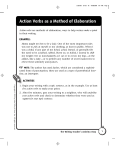 Action Verbs as a Method of Elaboration - Jossey