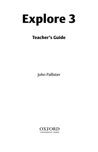 Teaching Guide 3 - Oxford University Press