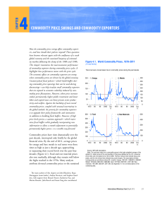 Chapter 4: Commodity Price Swings and Commodity Exporters