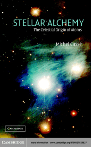 The Celestial Origin of Atoms