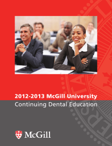 Continuing Dental Education