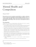 Mental Health and Compulsion